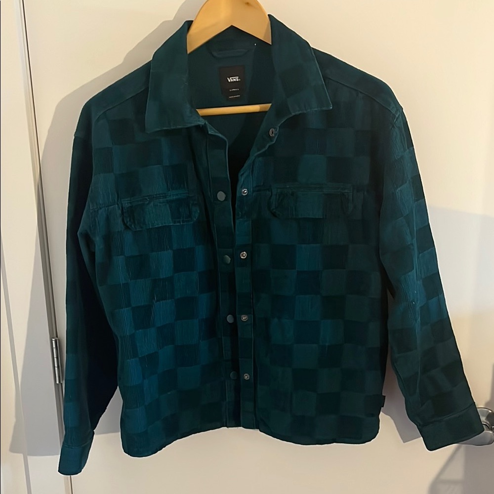 Vans Green Checkered Jacket